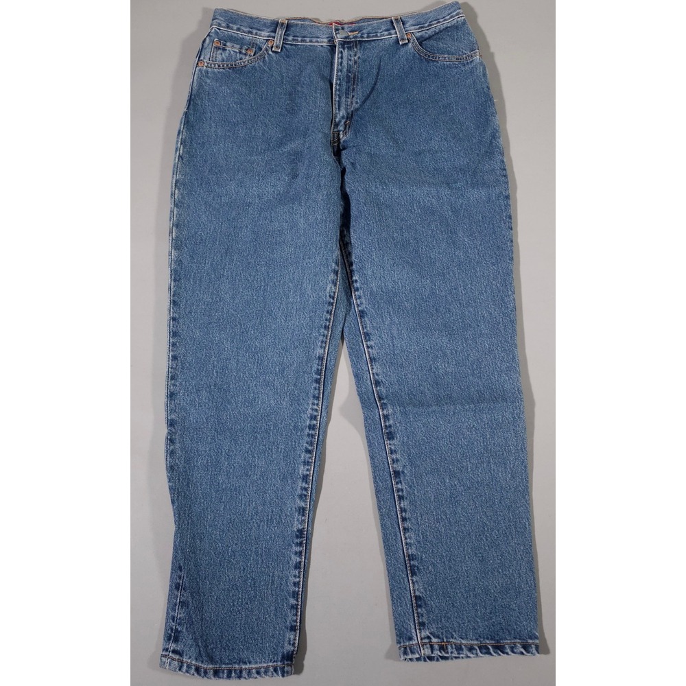 Levis 512 Jeans Womens‎ 16 MIS S Blue Classic Slim Tapered Leg High Rise Denim